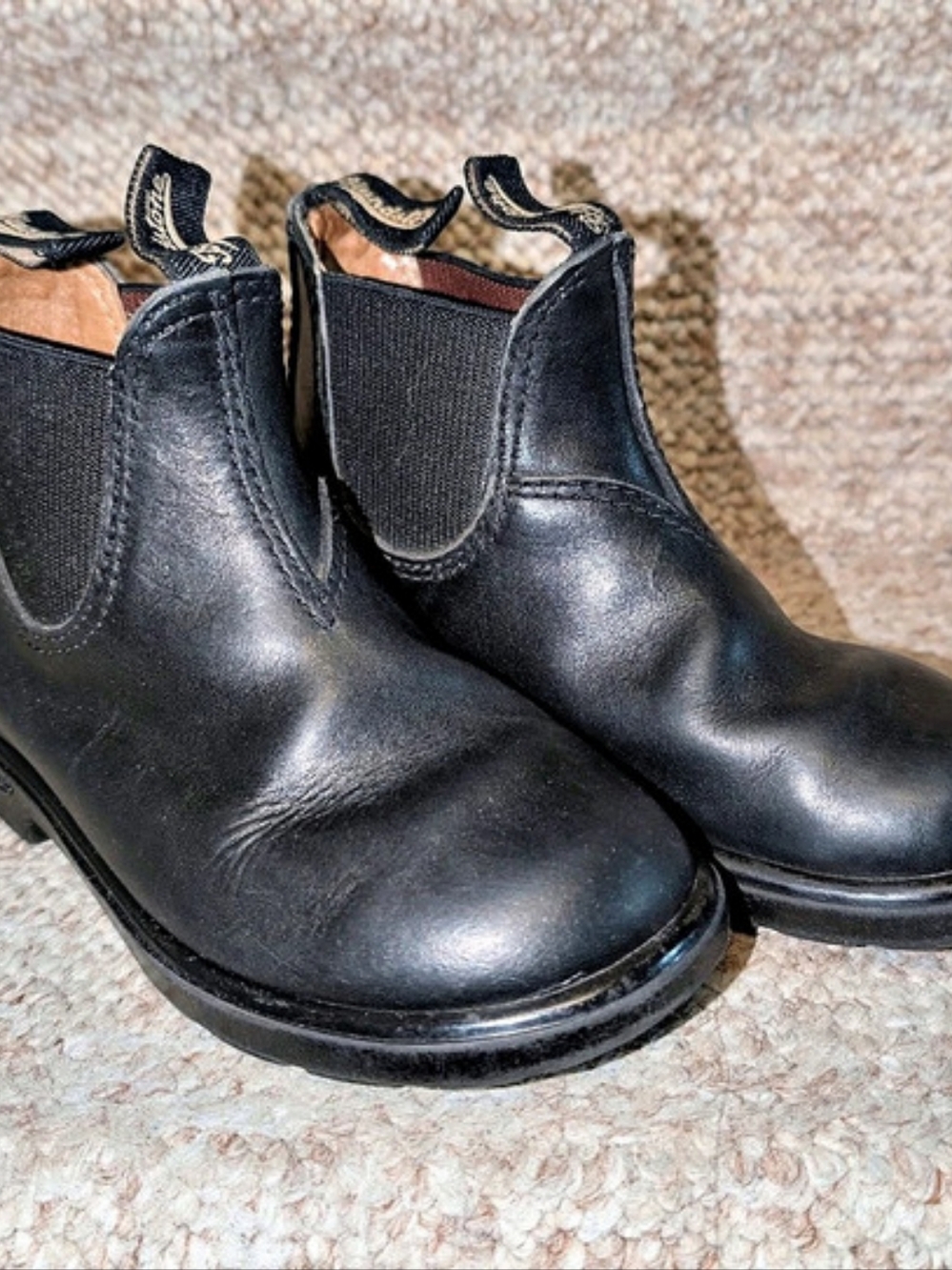 Blundstone Kids Blunnies Black Chelsea Boots